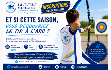 Et si cette saison, vous découvriez le tir à l'arc ?